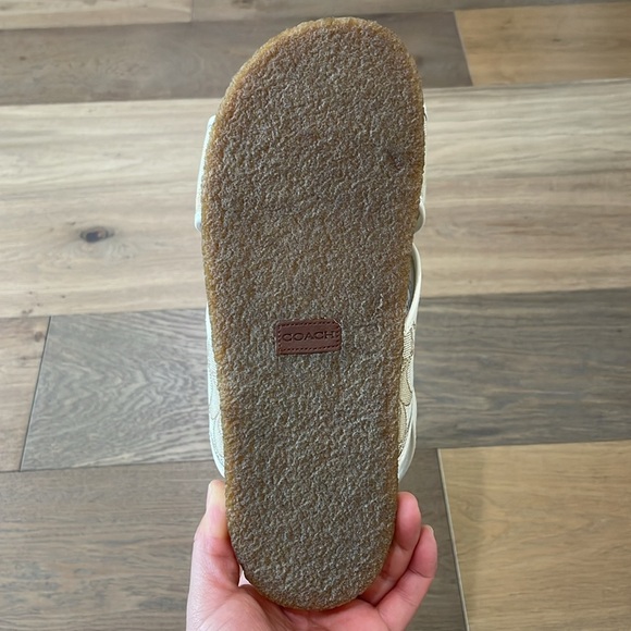 Coach Adora Sandals in Signature Jacquard Size 10B NEW - Picture 11 of 15